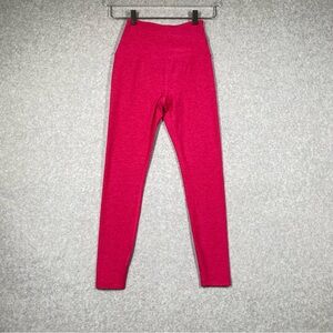 Beyond Yoga Women's Leggings Spacedye Pink Size XS High Waist